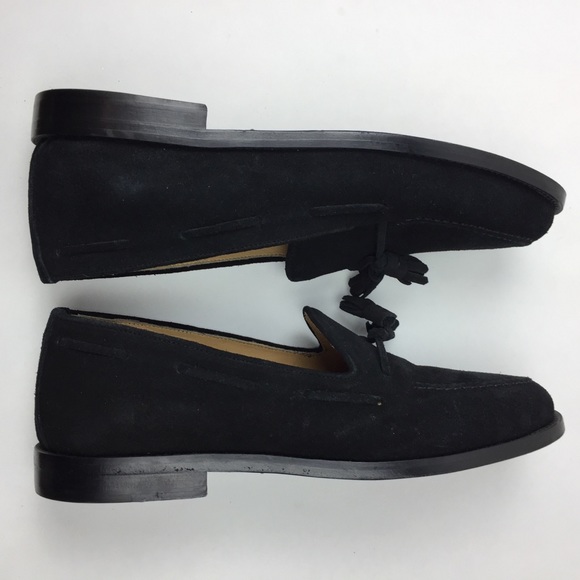 Shipton & Heneage Mens Black Suede Tassel Loafer 8 - Picture 8 of 8